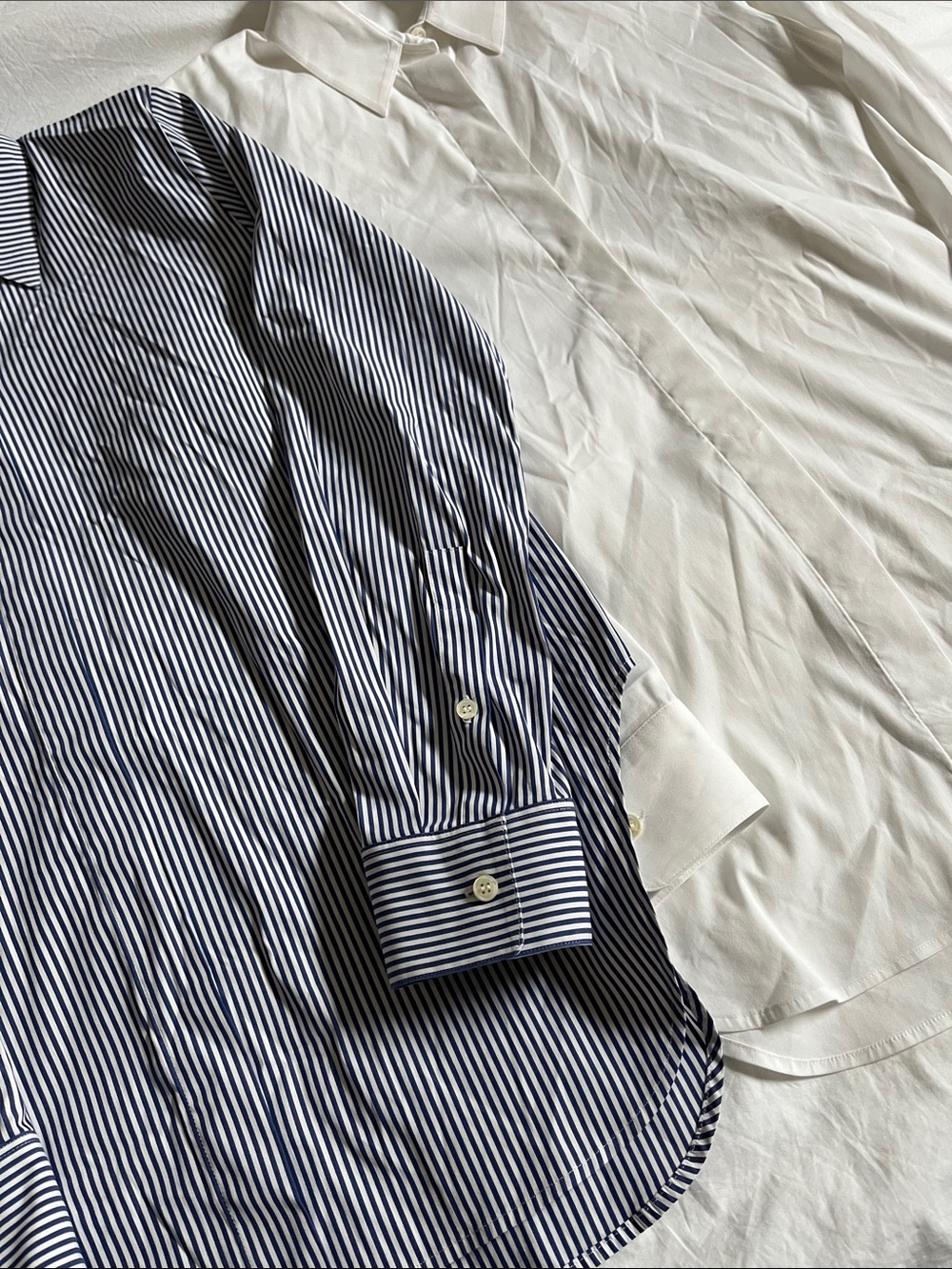 Theory lot of 2 button up proffesional business collegiate shirts stripes plain - Picture 5 of 9
